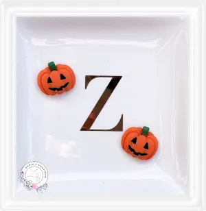 ⋅ Pumpkin Jack O Lanterns ⋅Halloween Flat Back Resin Embellishments ⋅