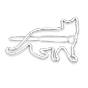 1 1/4"*2 " Alloy Cat Hair Clip Cat Clip geometric Hair Pin diy Hairstyle hair accessory Minimalist Jewelry 5pcs 102917