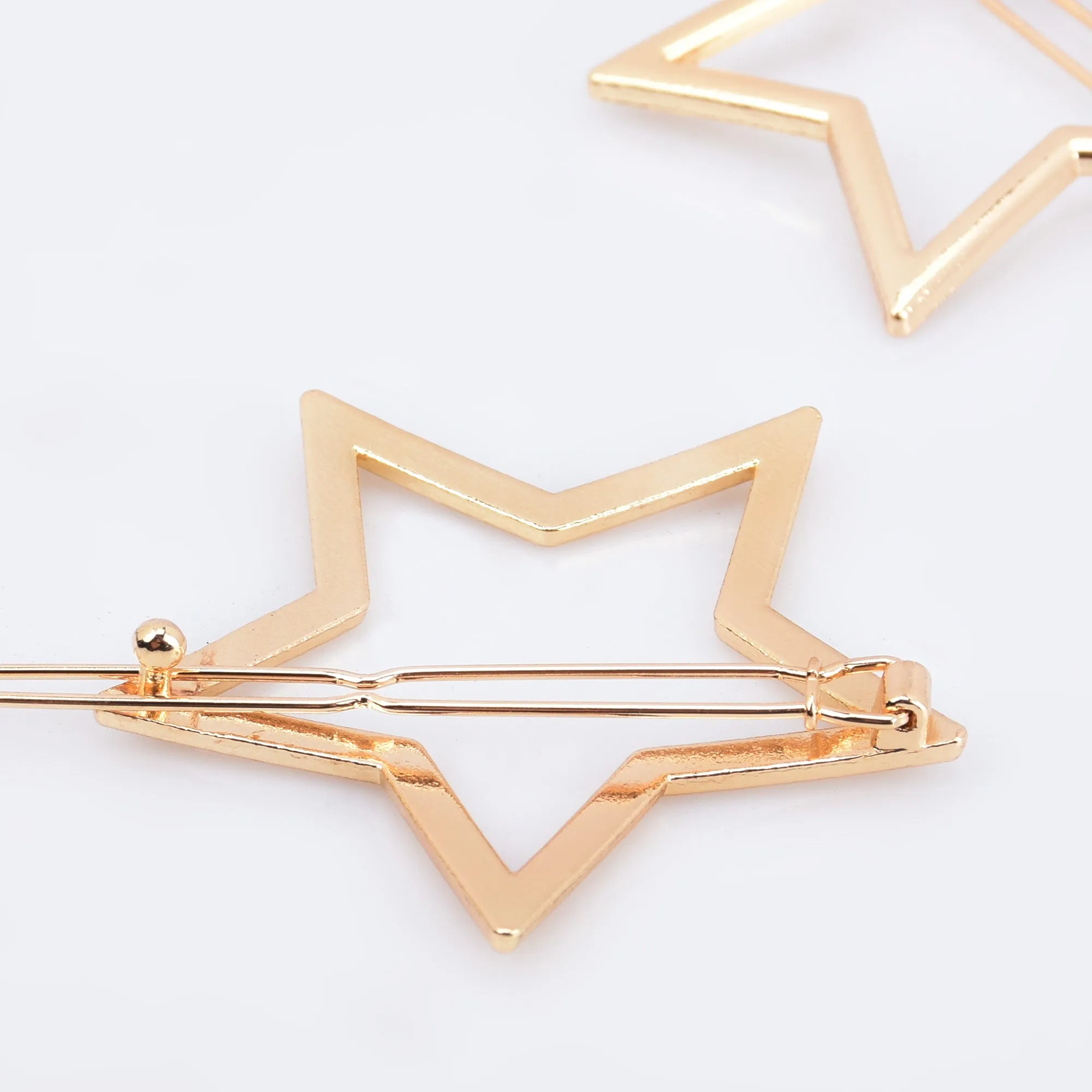 1 3/4" Alloy Circle hair clip Stylish Hair Clip Minimalist Hair Clips Hair star Hair Accessory 5pcs 102910