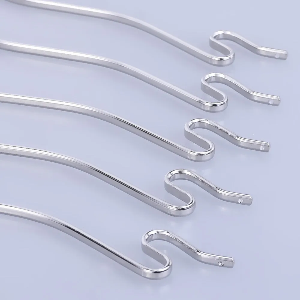 135mm Iron Snake Hair Stick Hair Pin Hair Clip Hair Stick minimalist modern Hair Accessory hair jewelry Nickel 10pcs