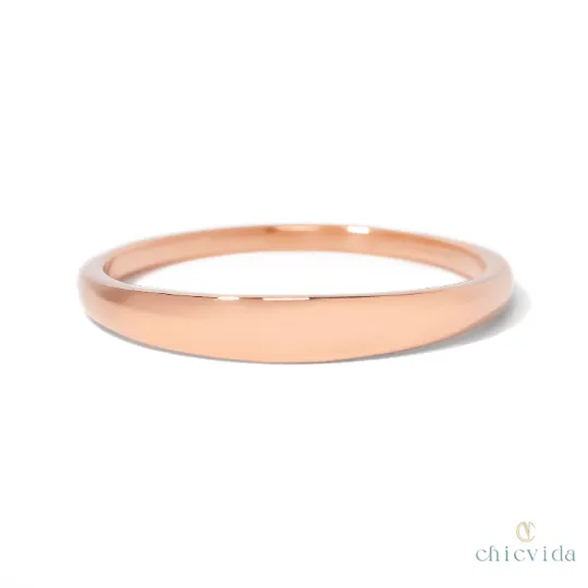 14k Minimalist Gold Ring