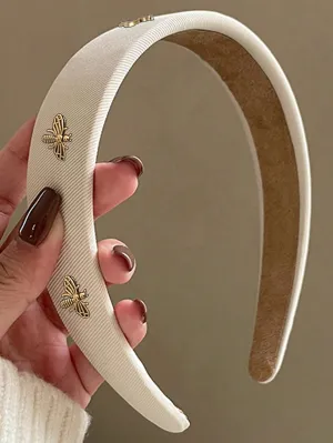 1pc Minimalist Velvet Plush Velvet Headband