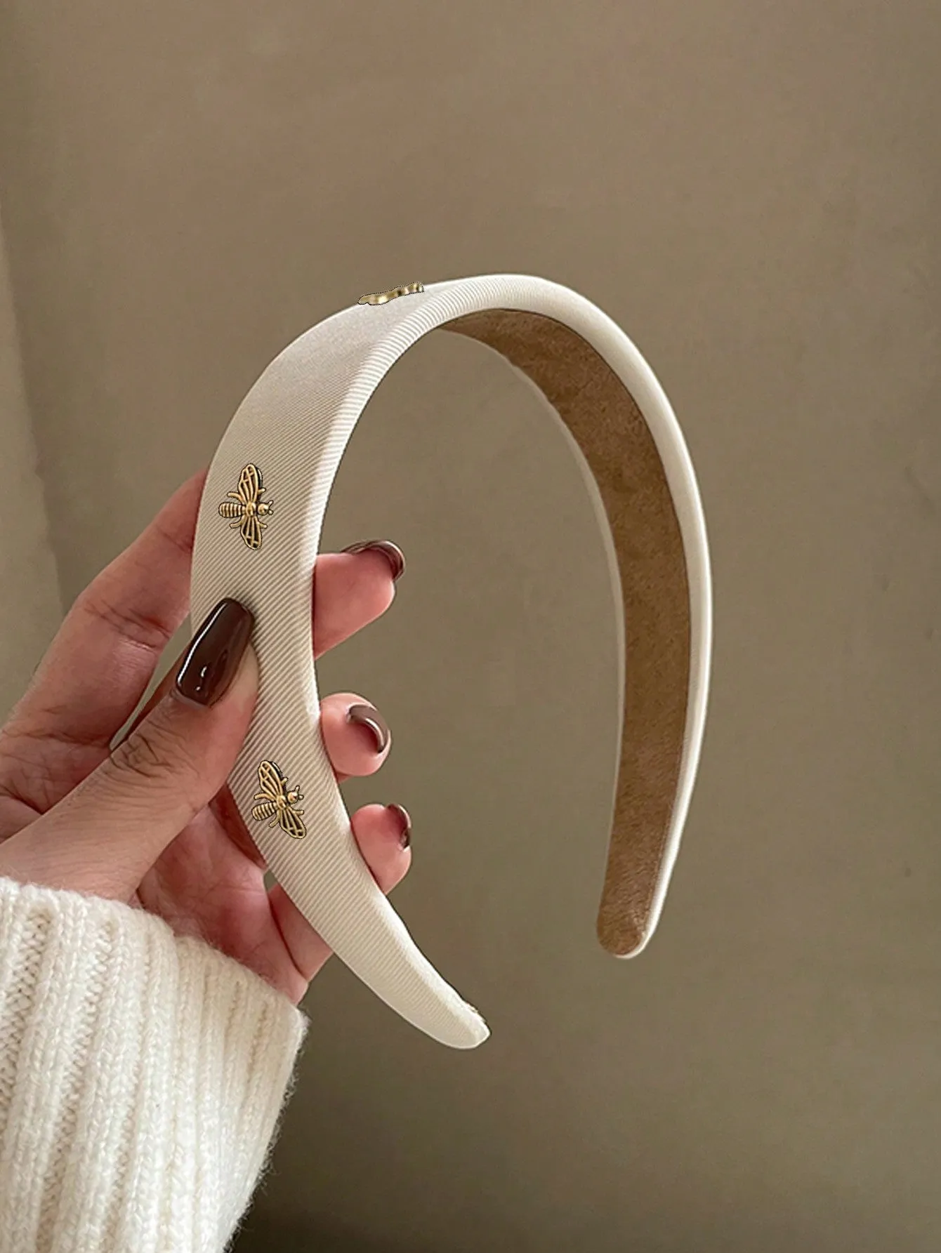 1pc Minimalist Velvet Plush Velvet Headband