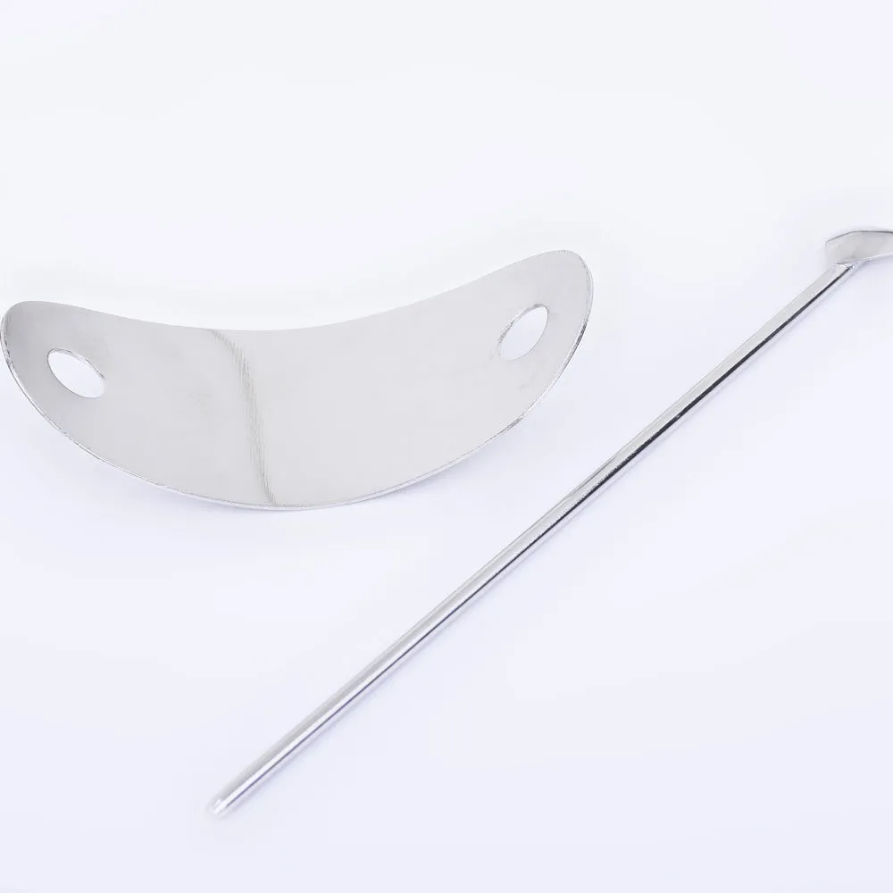 2 3/4" Alloy Glossy Long ellipse piece Geometric hair clip Metal Hair Clip hair slide 1pcs 102600