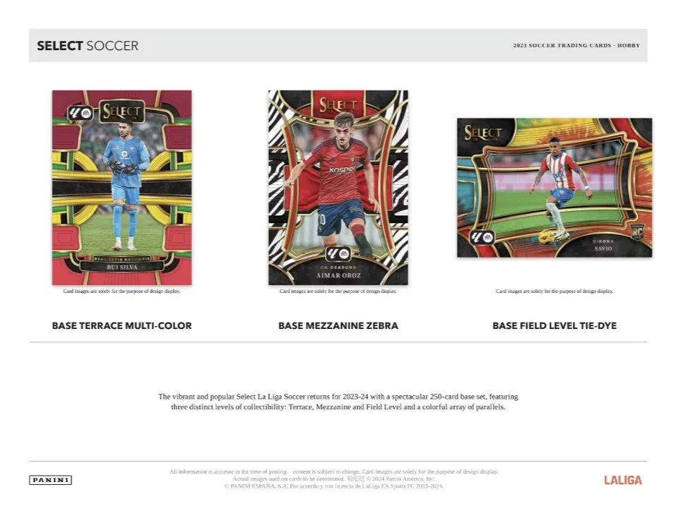 2023-24 Panini Select La Liga Soccer Hobby