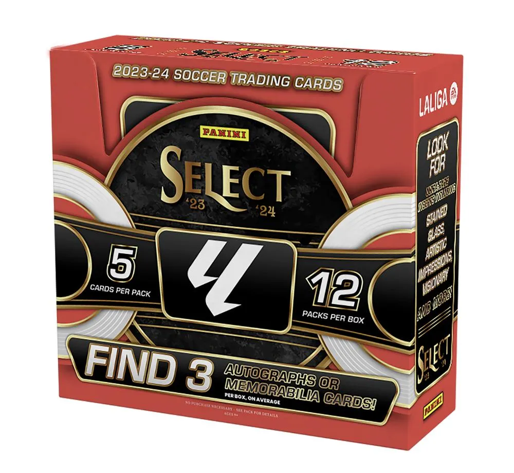 2023-24 Panini Select Soccer La Liga Spanish Hobby Trading Cards