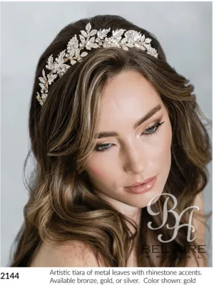 2144 Bel Aire Gold Hair Accessory