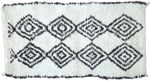 2'5" x 4'4" Vintage Moroccan Rug