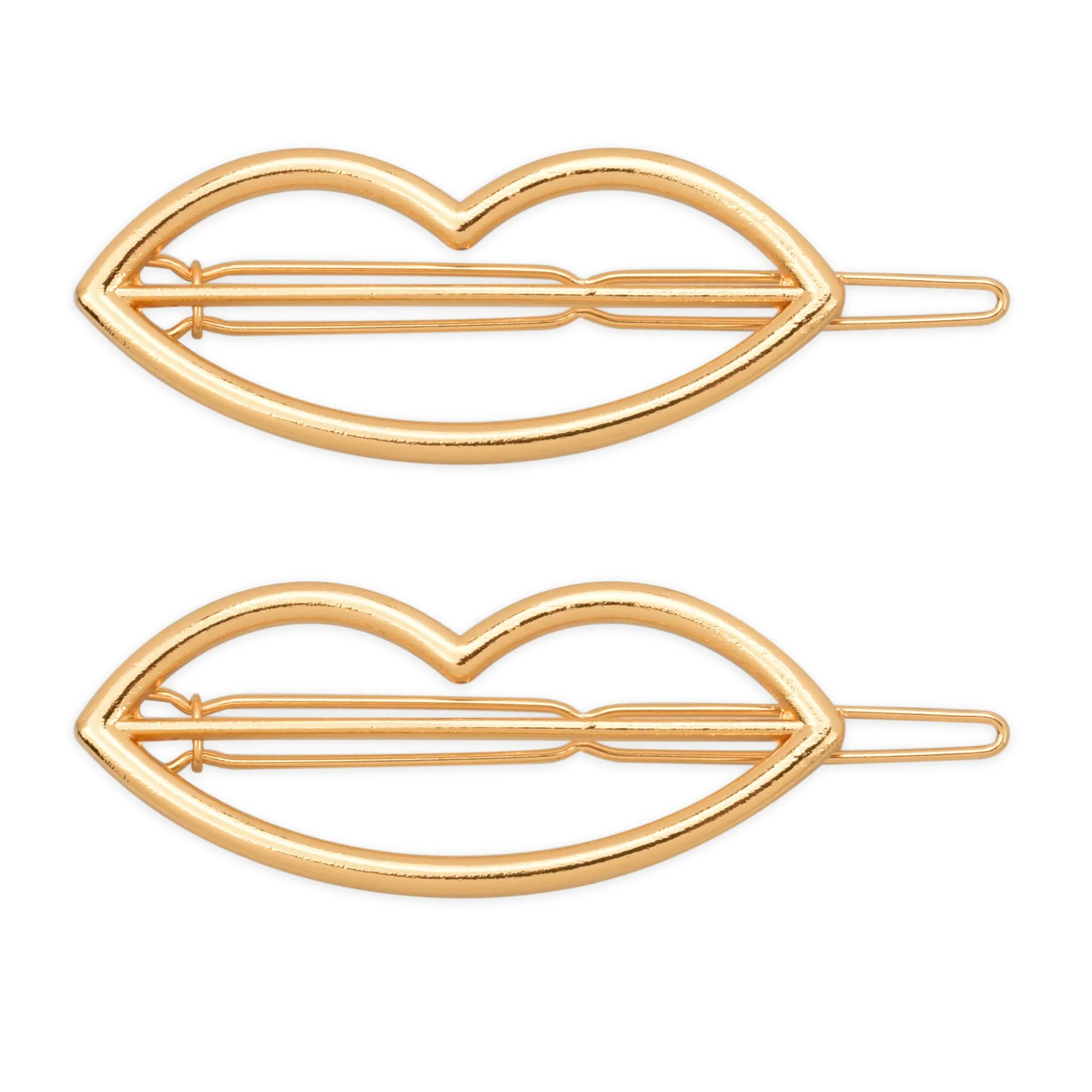 3/4"*2" Alloy Lip Hair Clip hair slide clip Minimalist Hair Barrette Geometric Hair Accessory 5pcs 102913