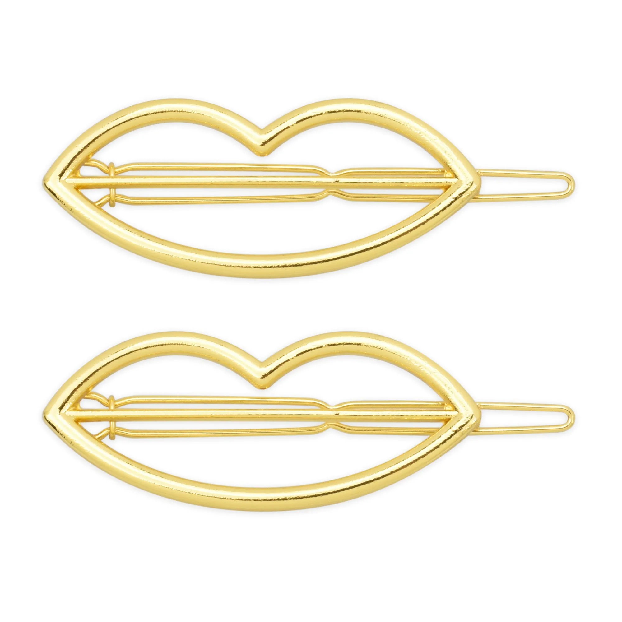 3/4"*2" Alloy Lip Hair Clip hair slide clip Minimalist Hair Barrette Geometric Hair Accessory 5pcs 102913