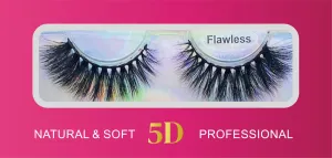 5D Luxury Mink Eyelashes : FLAWLESS