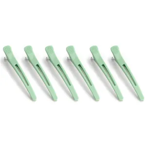 6-Pack Alligator Hair Clips Hairdressing Clamps Claws Section Clips Hairpins Salon Styling Tools Hair Accessories