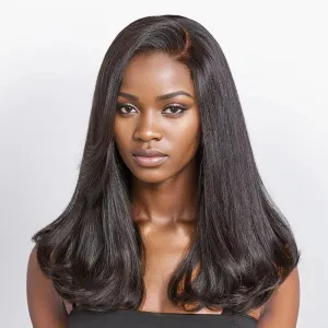 7X5 Glueless Minimalist Design Wig Micro Knots Wear Go Body Wave Human Hair