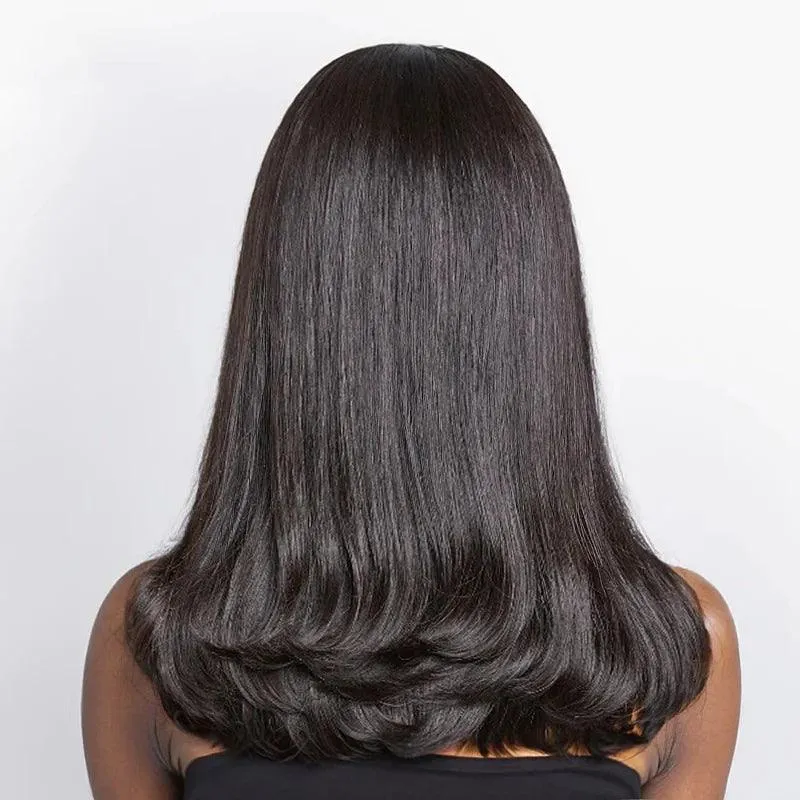 7X5 Glueless Minimalist Design Wig Micro Knots Wear Go Body Wave Human Hair