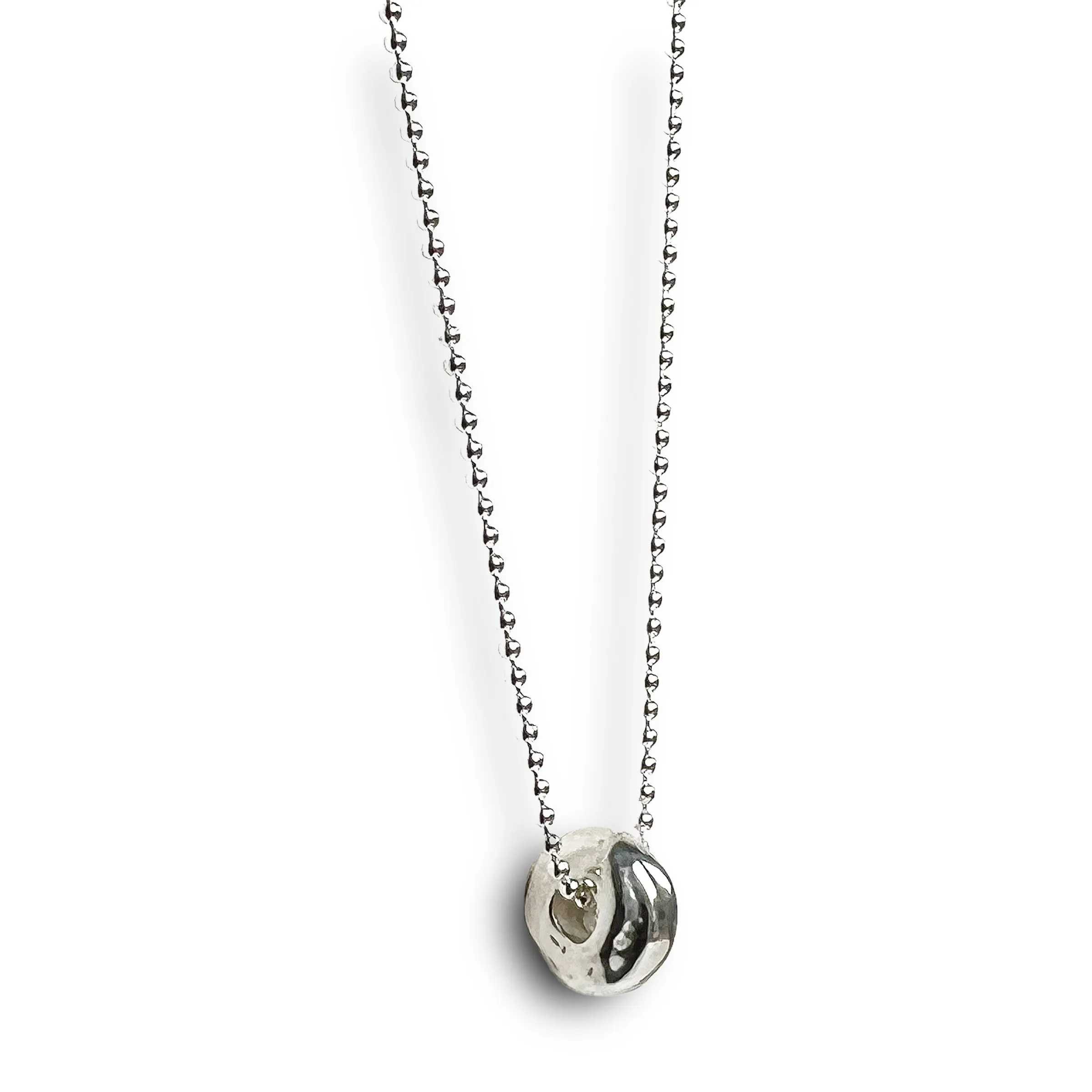 Abacus Bead - Silver