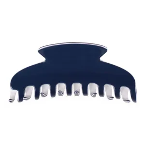 Abrielle Extra Large Navy Claw Clip