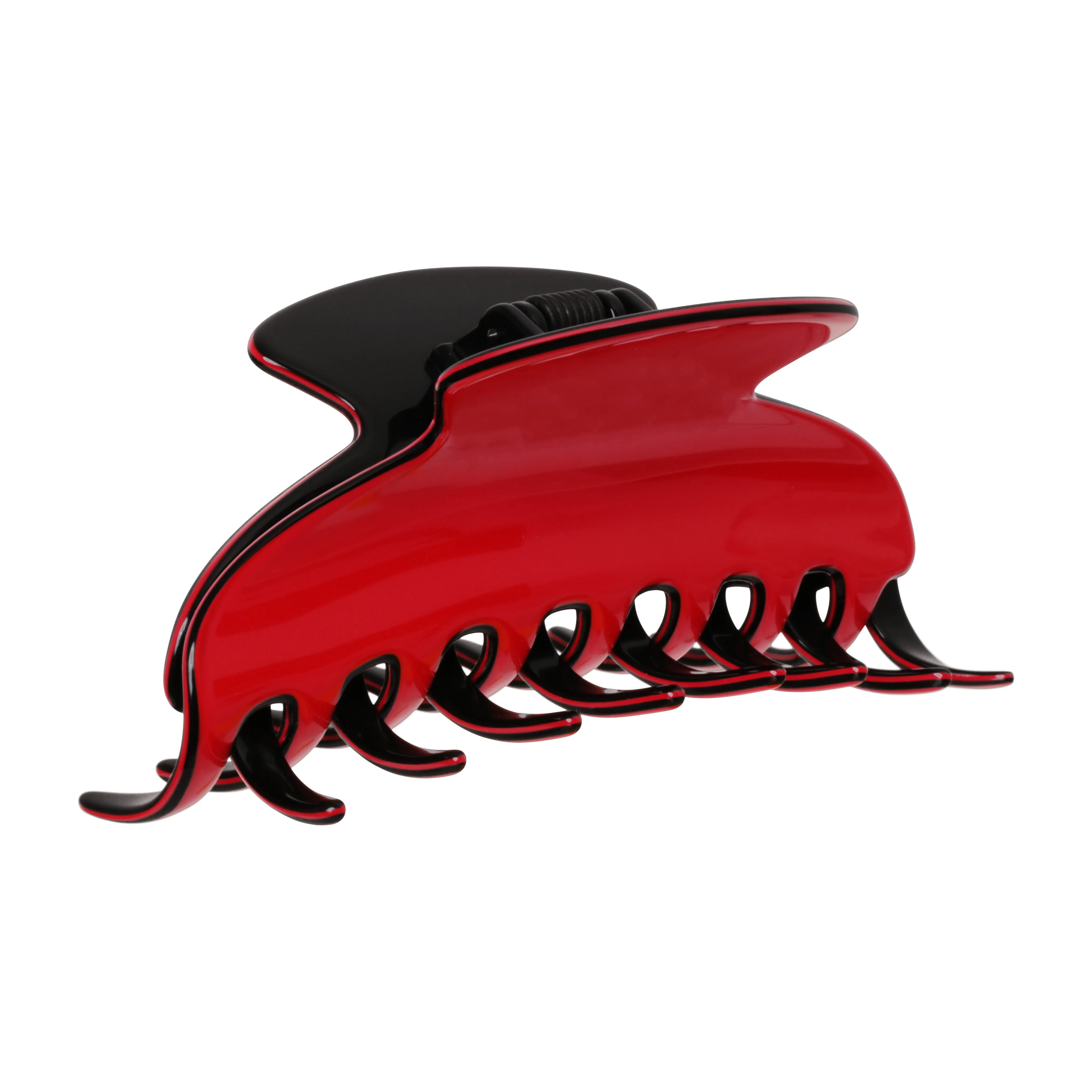 Abrielle Extra Large Red Claw Clip