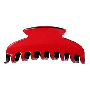 Abrielle Extra Large Red Claw Clip