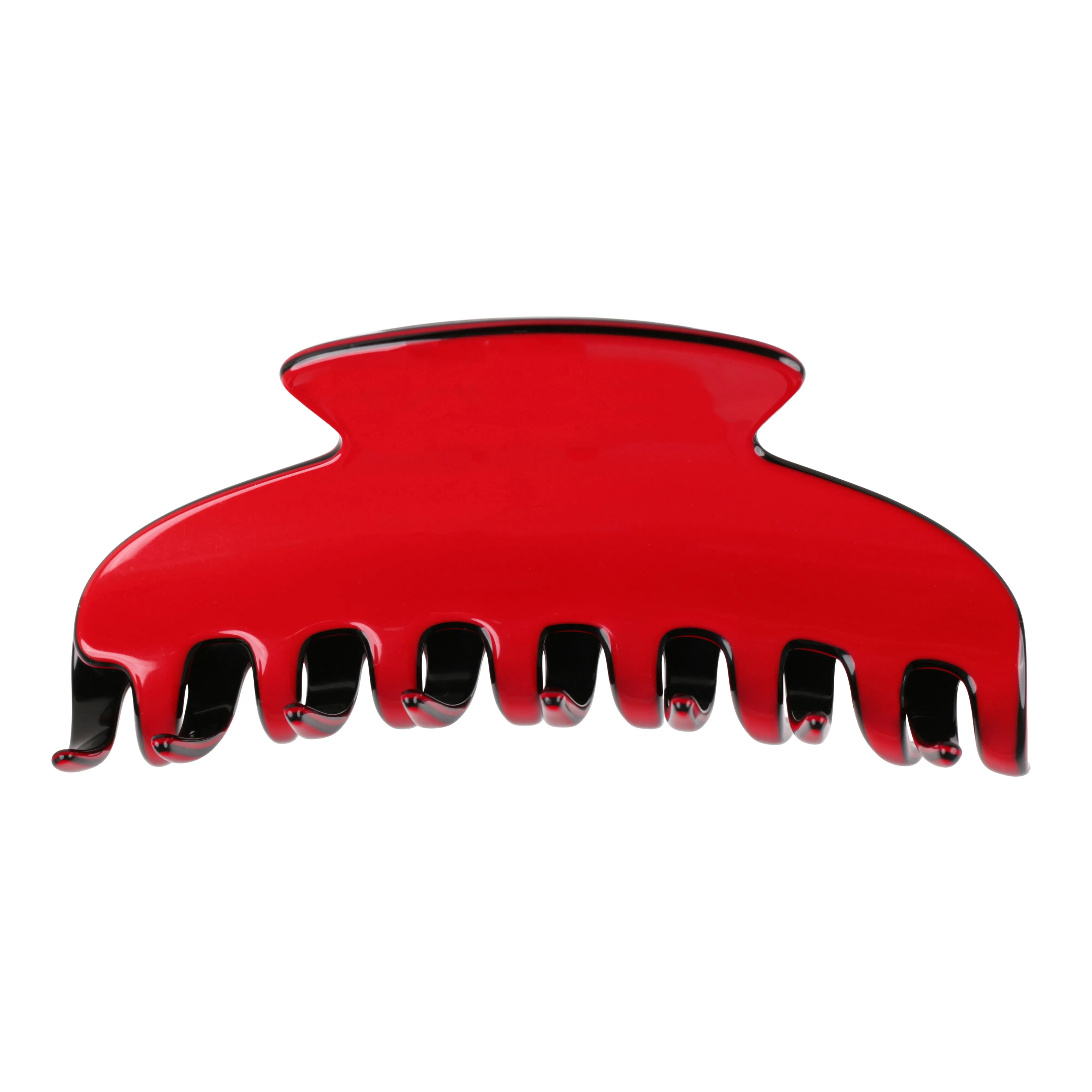Abrielle Extra Large Red Claw Clip
