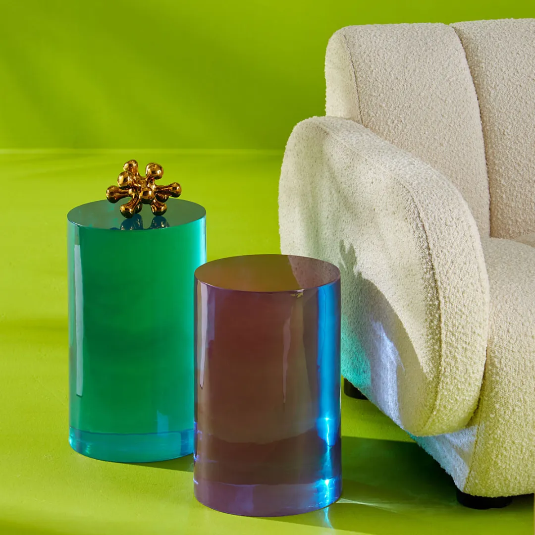 Acrylic Medium Cylinder Table