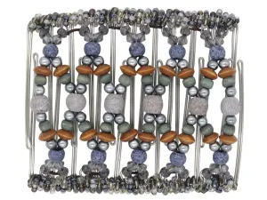 African Butterfly - 11 Tong Wire Hair Clip 214