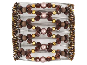 African Butterfly - 9 Tong Wire Hair Clip 536
