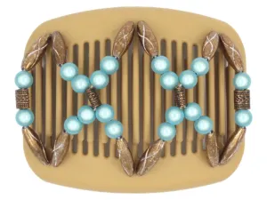African Butterfly Hair Comb - Dalena Blonde 75