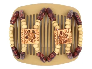 African Butterfly Hair Comb - Dupla Blonde 98