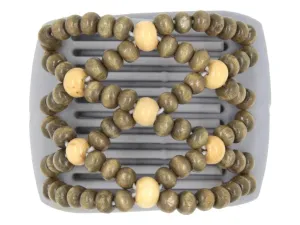 African Butterfly LadyBug Hair Comb - Gray 42