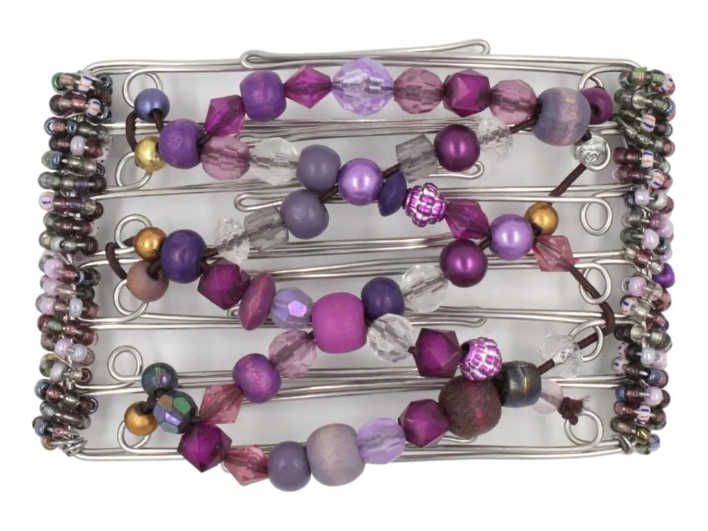 African Butterfly Wire Hair Clip - 7 Tong 476