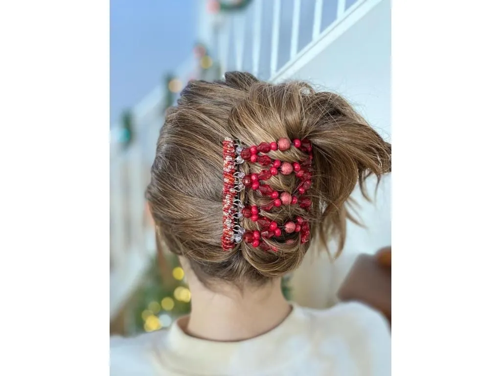 African Butterfly Wire Hair Clip - 9 Tong 639