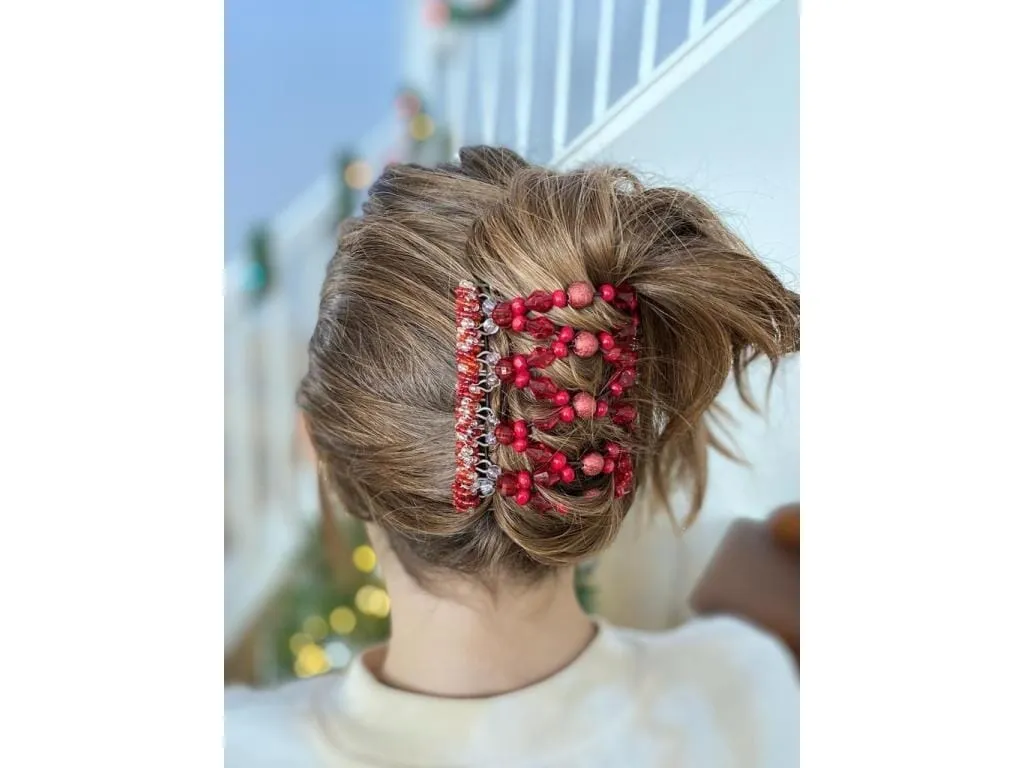 African Butterfly Wire Hair Clip - 9 Tong 730