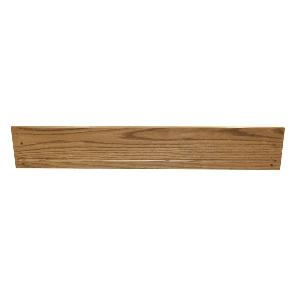 Amish Oak Quilt Rack with Shelf, Fruitwood