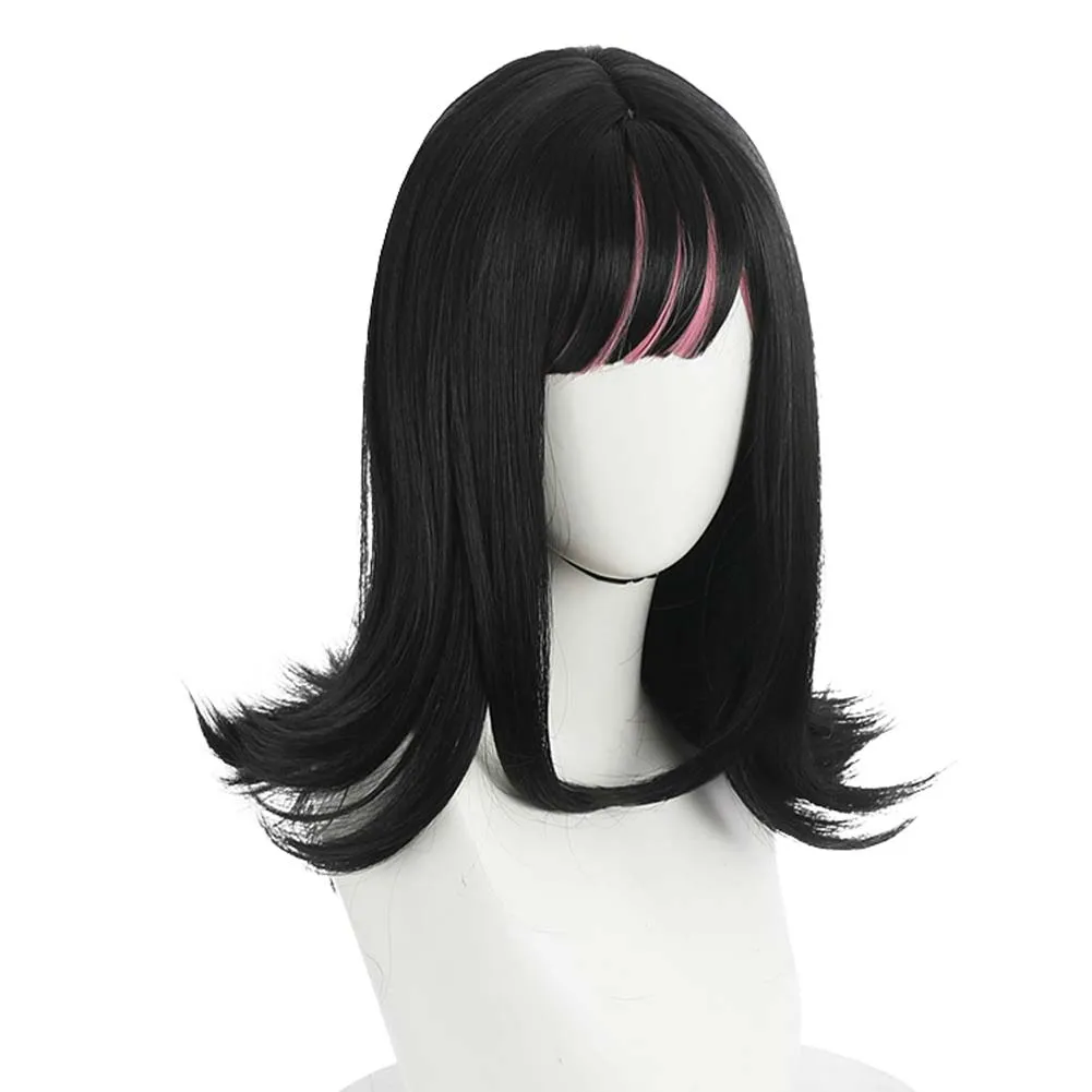 Anime Akudama Drive Carnival Halloween Party Props Ordinary Person/Swindler Cosplay Wig Heat Resistant Synthetic Hair
