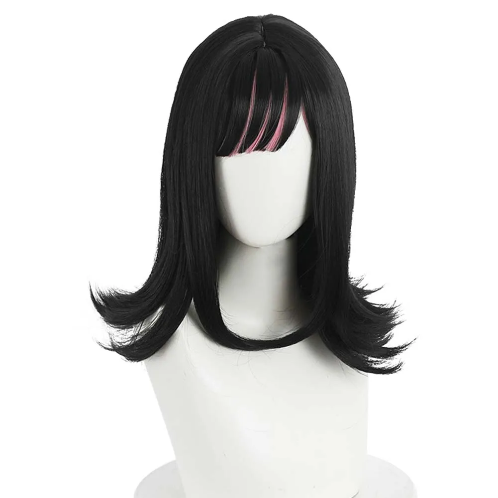 Anime Akudama Drive Carnival Halloween Party Props Ordinary Person/Swindler Cosplay Wig Heat Resistant Synthetic Hair