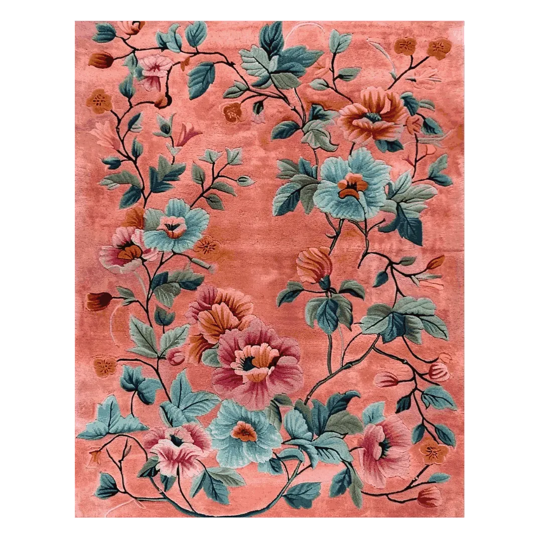 Arcadian Embrace Hand Knotted Rug