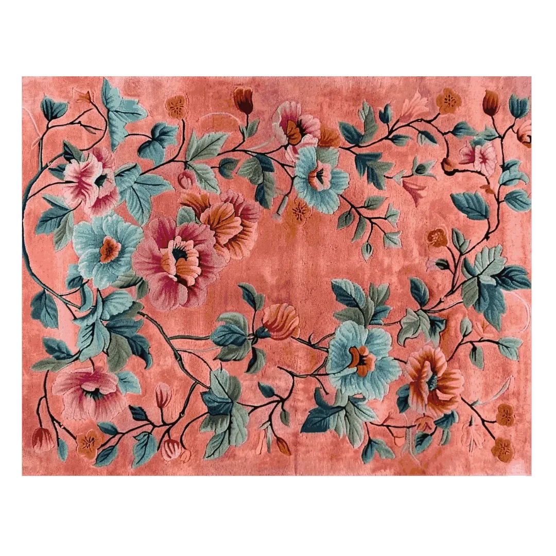 Arcadian Embrace Hand Knotted Rug