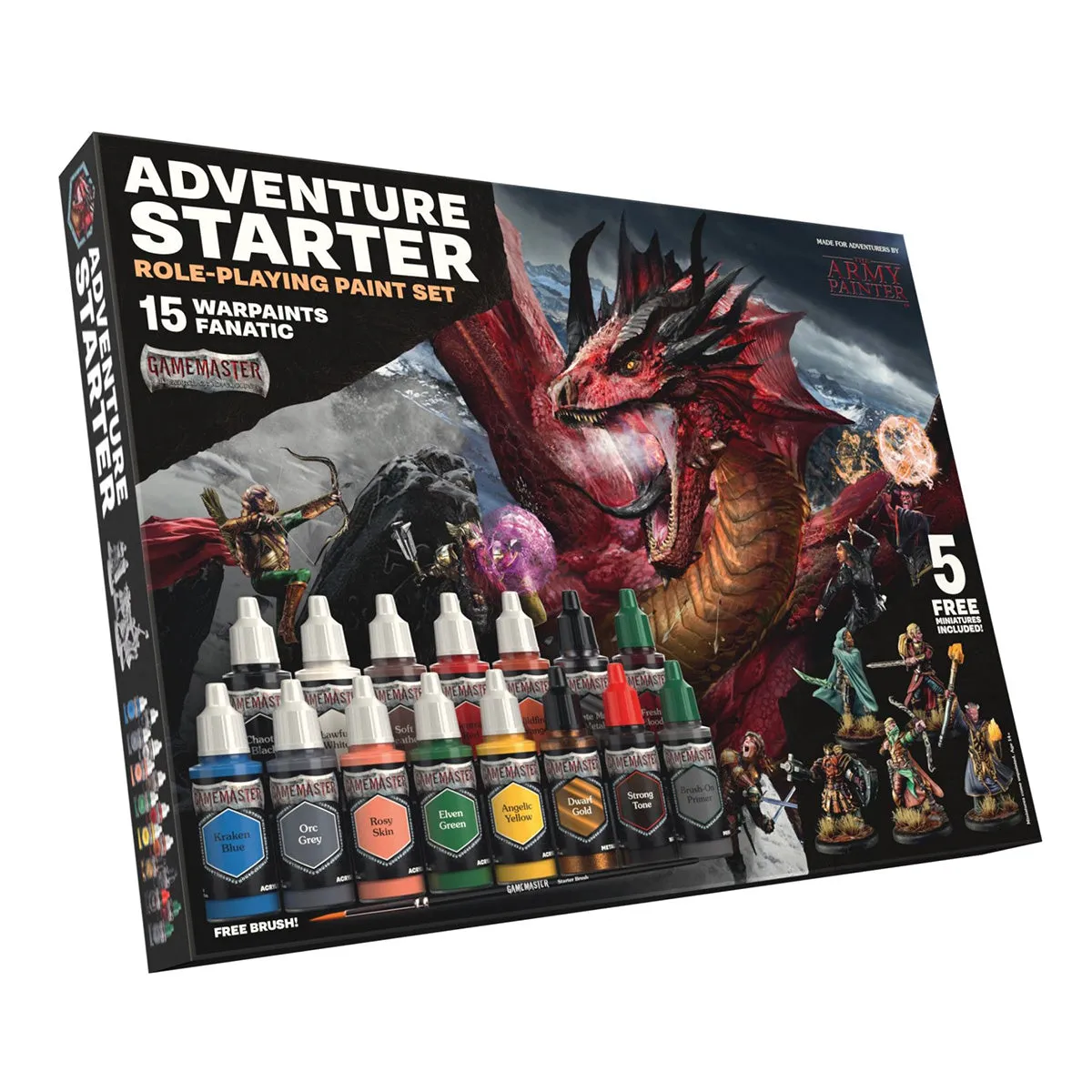 Army Painter GameMaster: Adventure Starter Role-playing Paint Set