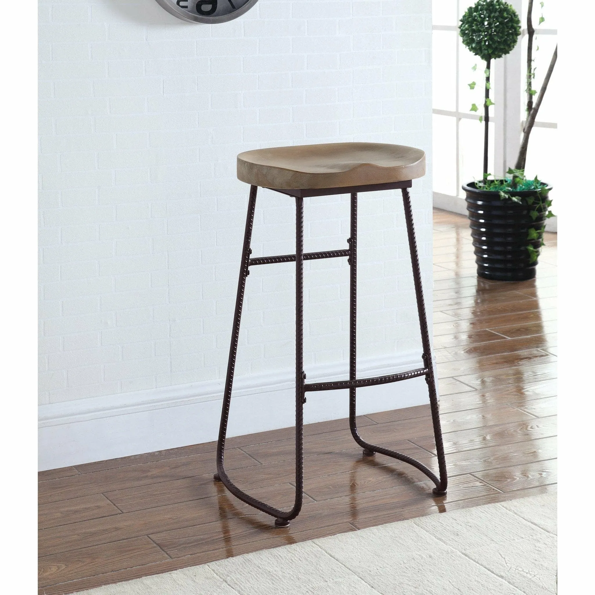 Backless Bar Stool Driftwood - 29"