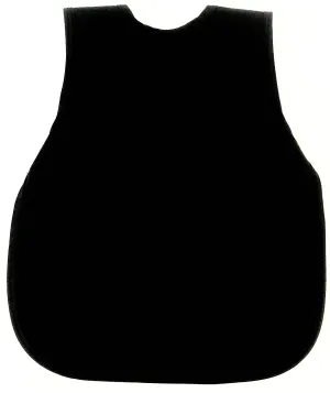 BapronBaby - Minimalist Black Toddler Bapron