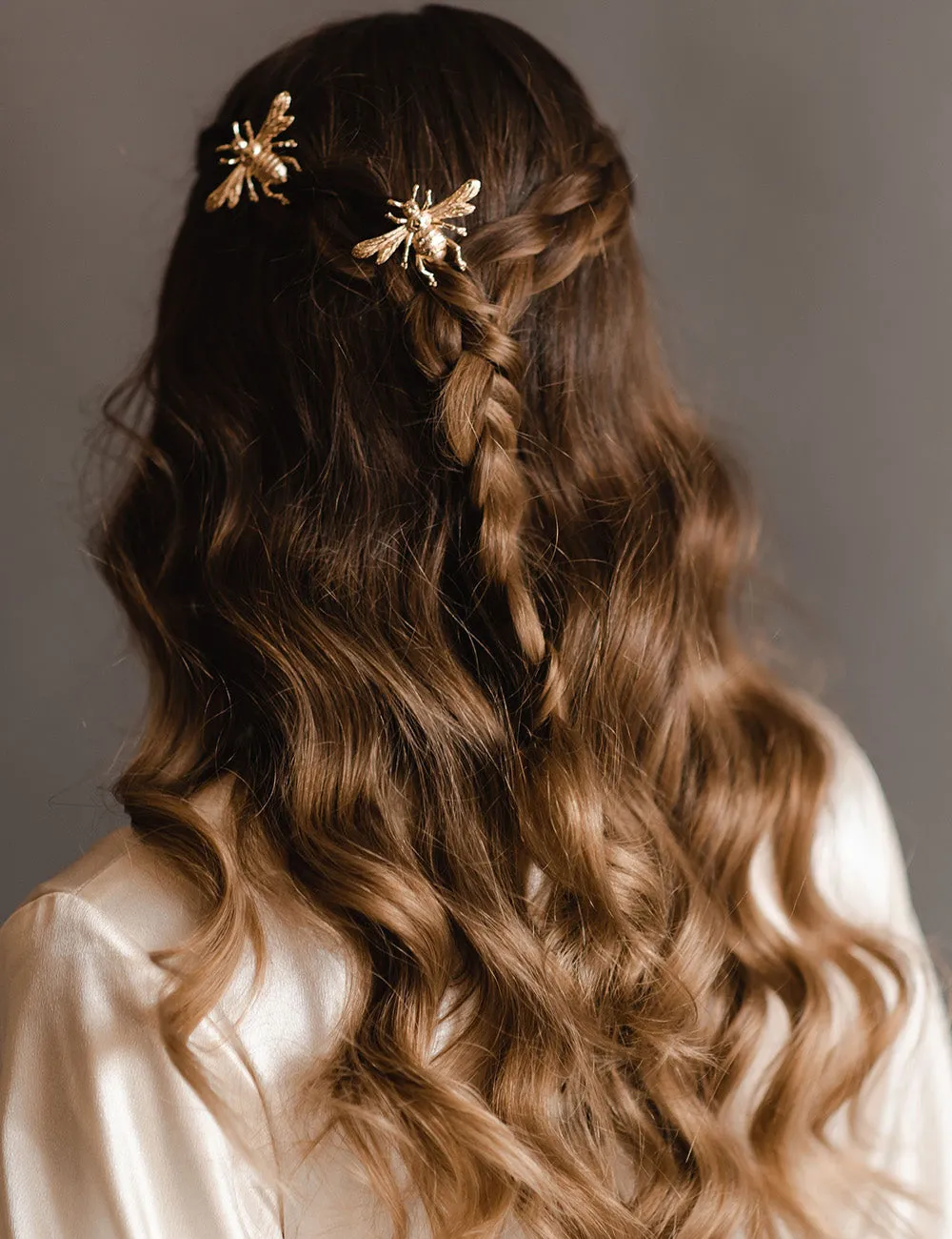 Bee Hair Pin - Gold