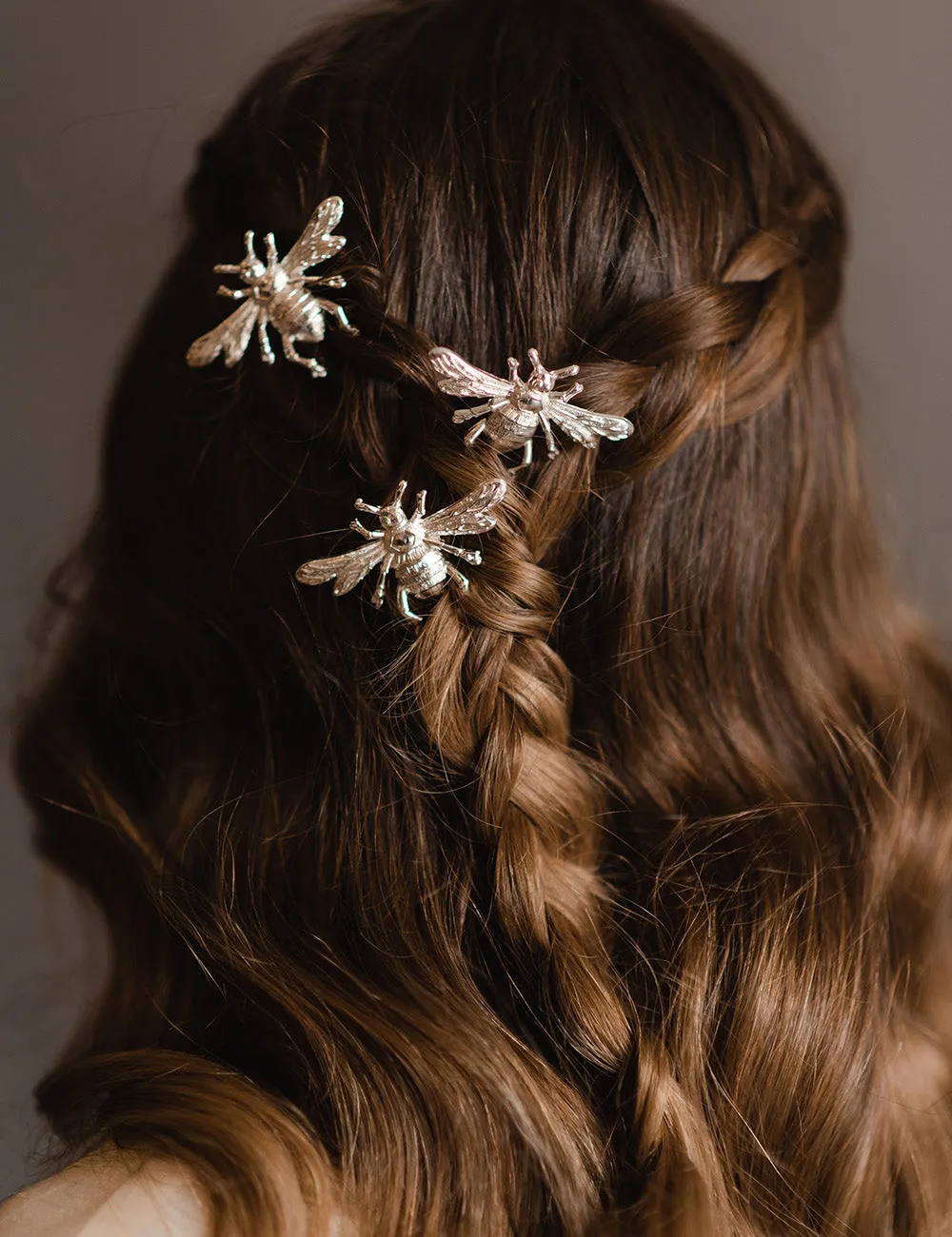 Bee Hair Pin - Gold