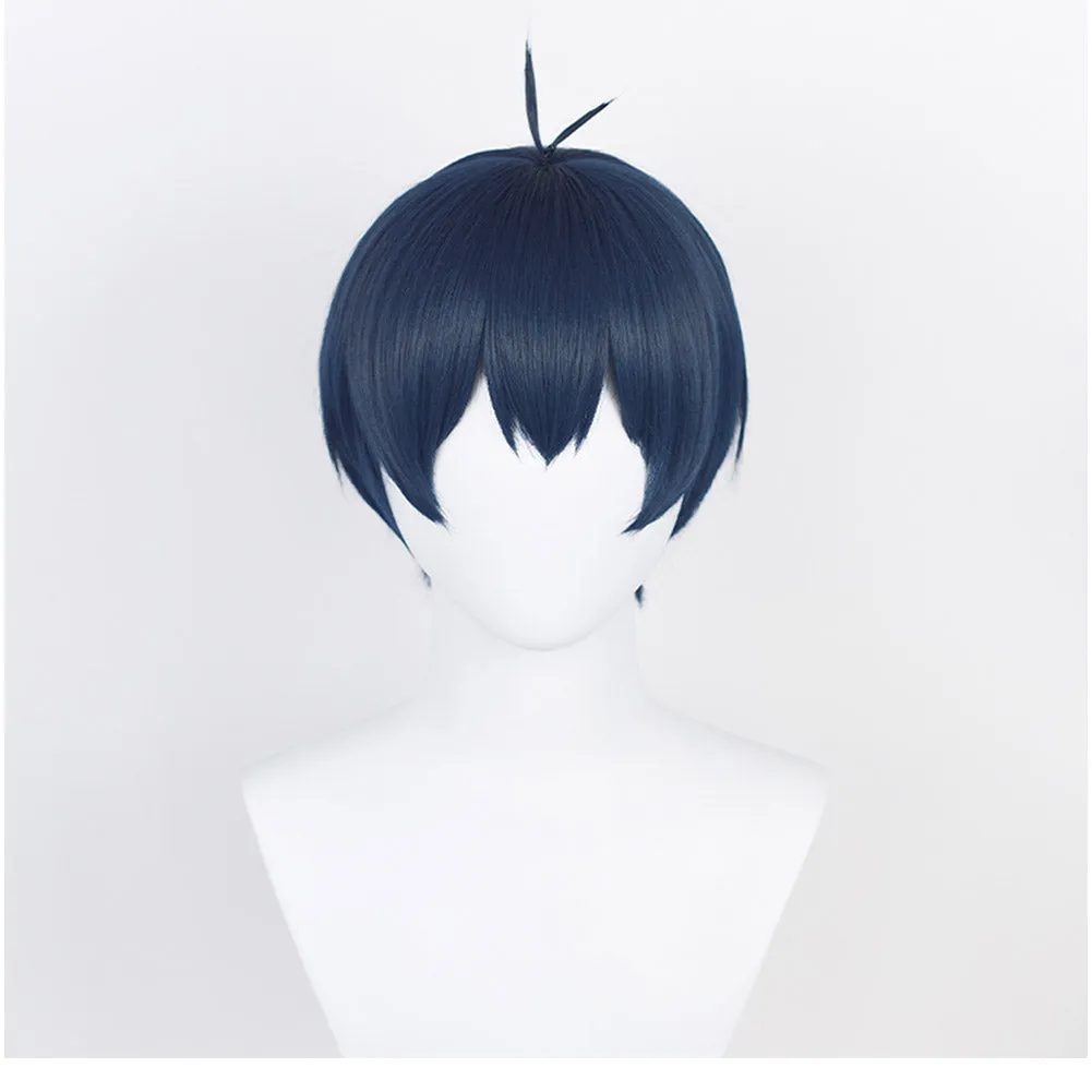 BLUE LOCK Isagi Yoichi Cosplay Wig Heat Resistant Synthetic Hair Carnival Halloween Party Props