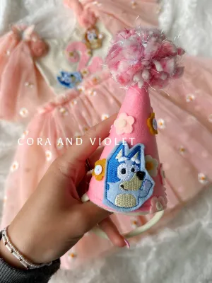 Bluey Birthday party hat