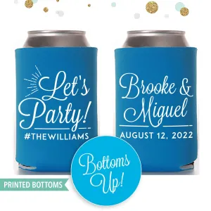 Bottom-Printed Wedding Can Cooler #150