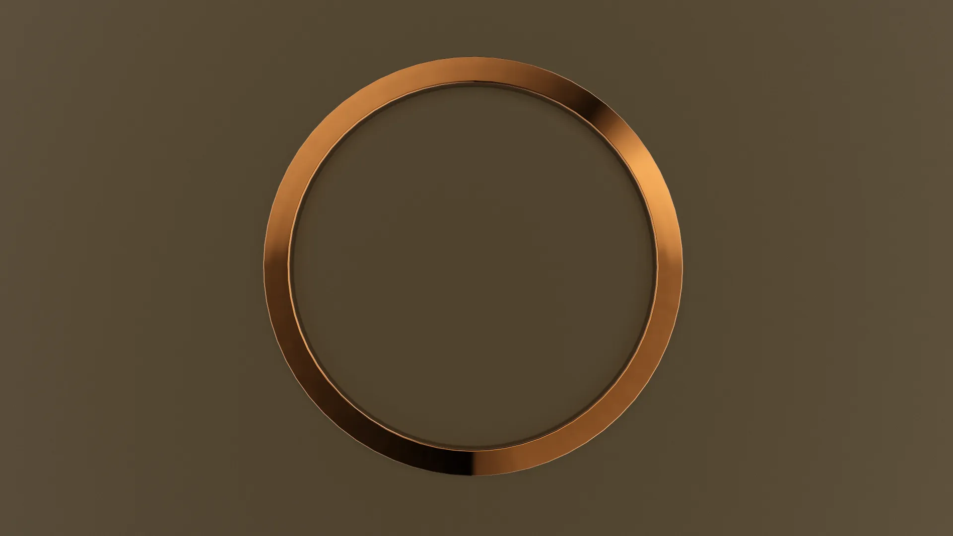 Brushed Rose Gold 1mm Flat Wedding Band