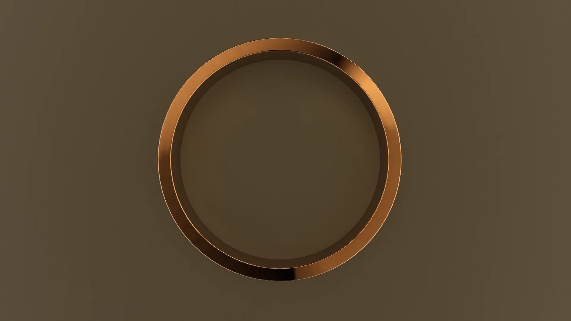 Brushed Rose Gold 5mm Flat Wedding Band