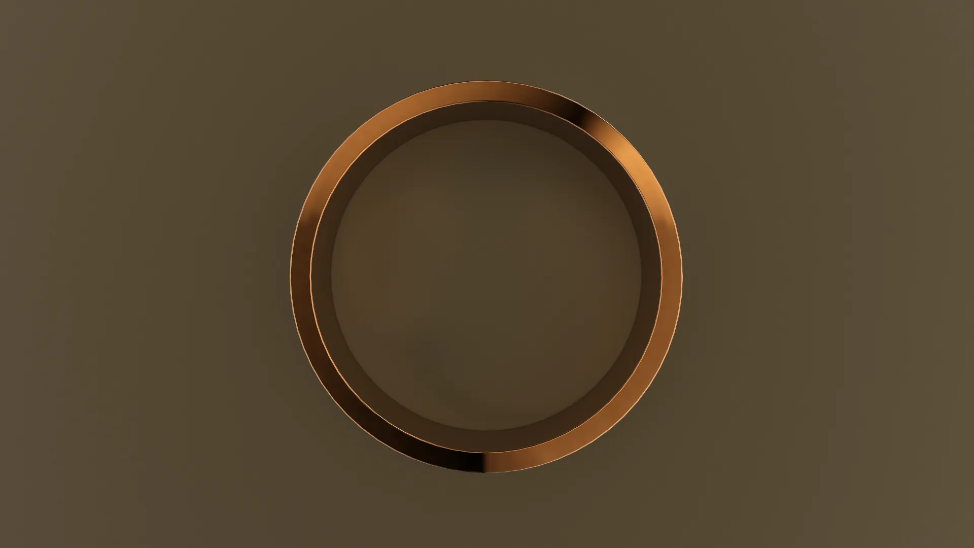 Brushed Rose Gold 8mm Flat Wedding Band