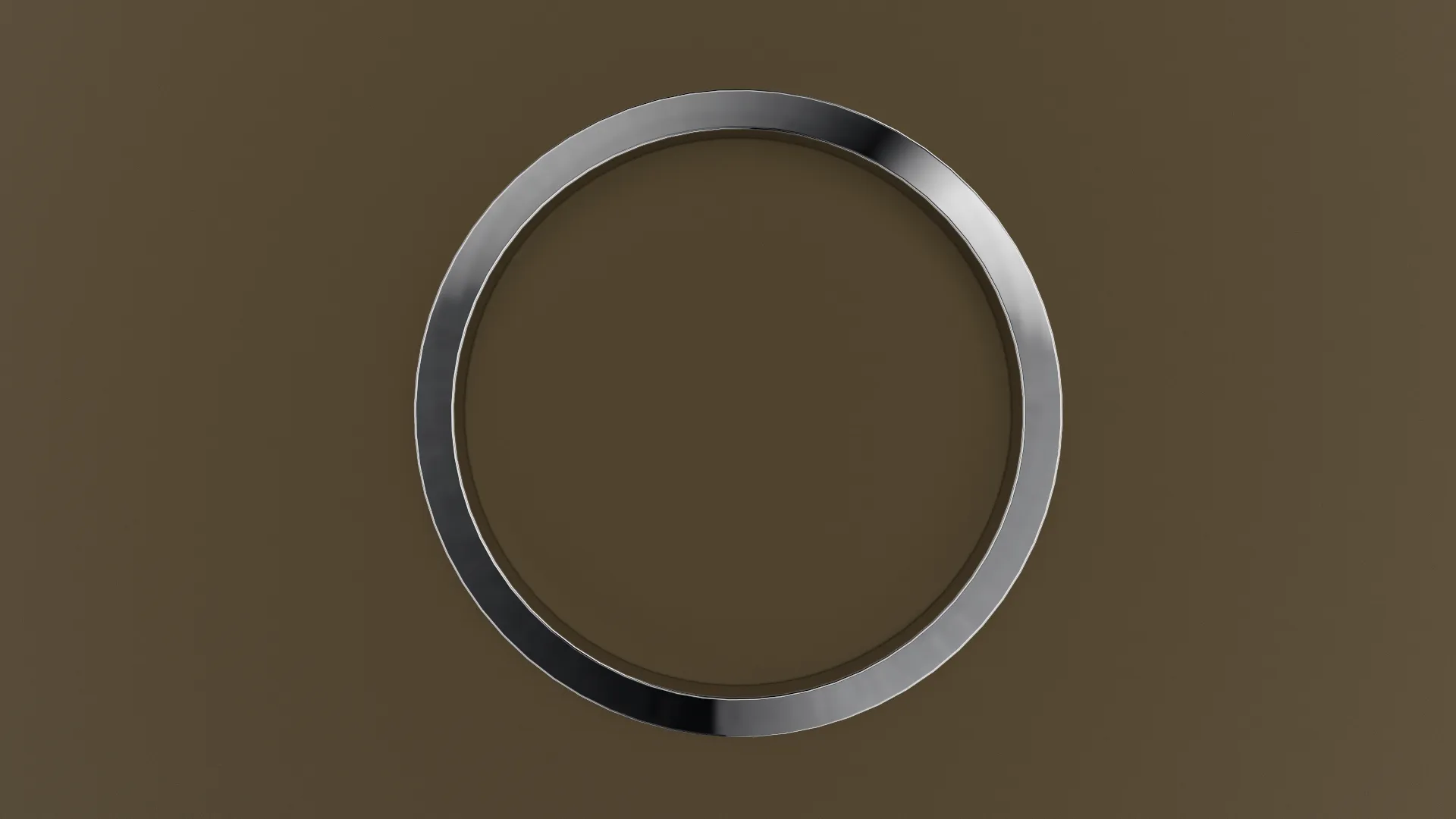 Brushed White Gold 2mm Flat Wedding Band