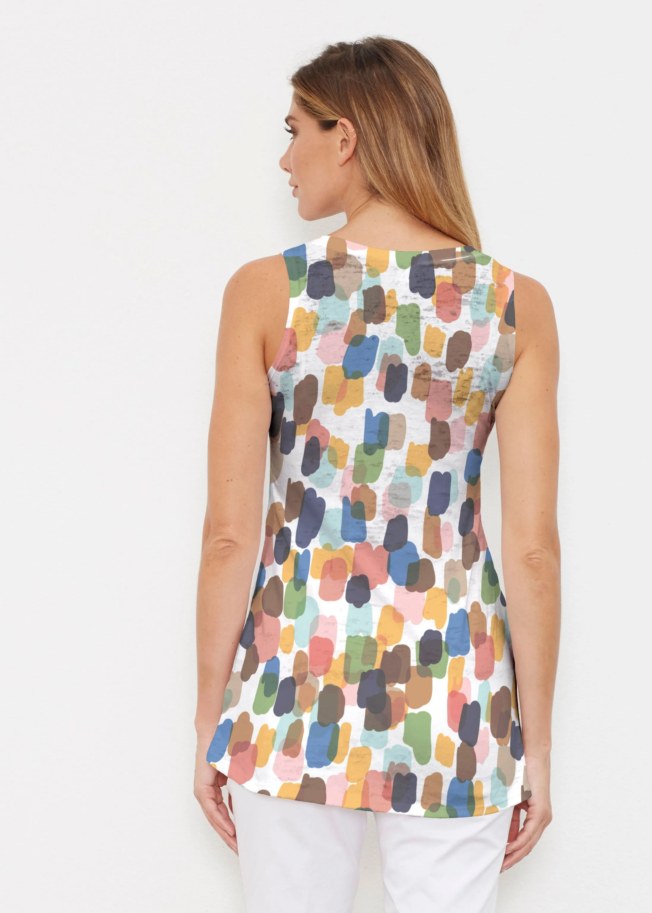 Brushstroke Multi (14293) ~ High-low Tank